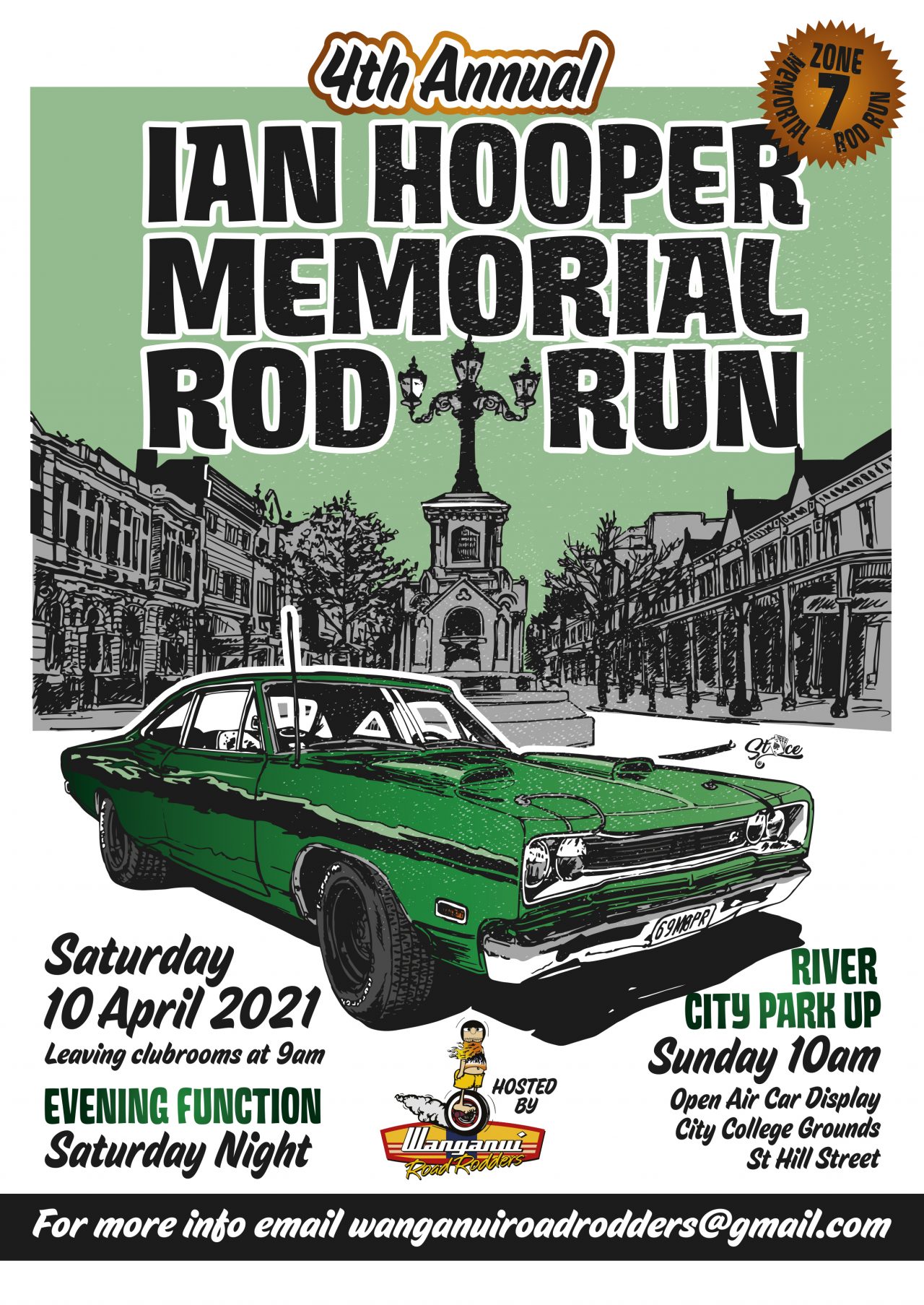 2021 Ian Hooper Memorial Run and Zone 7 Memorial Run Wanganui Road